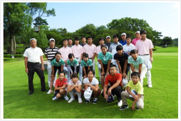奈良県ゴルフ協会ジュニア研修会